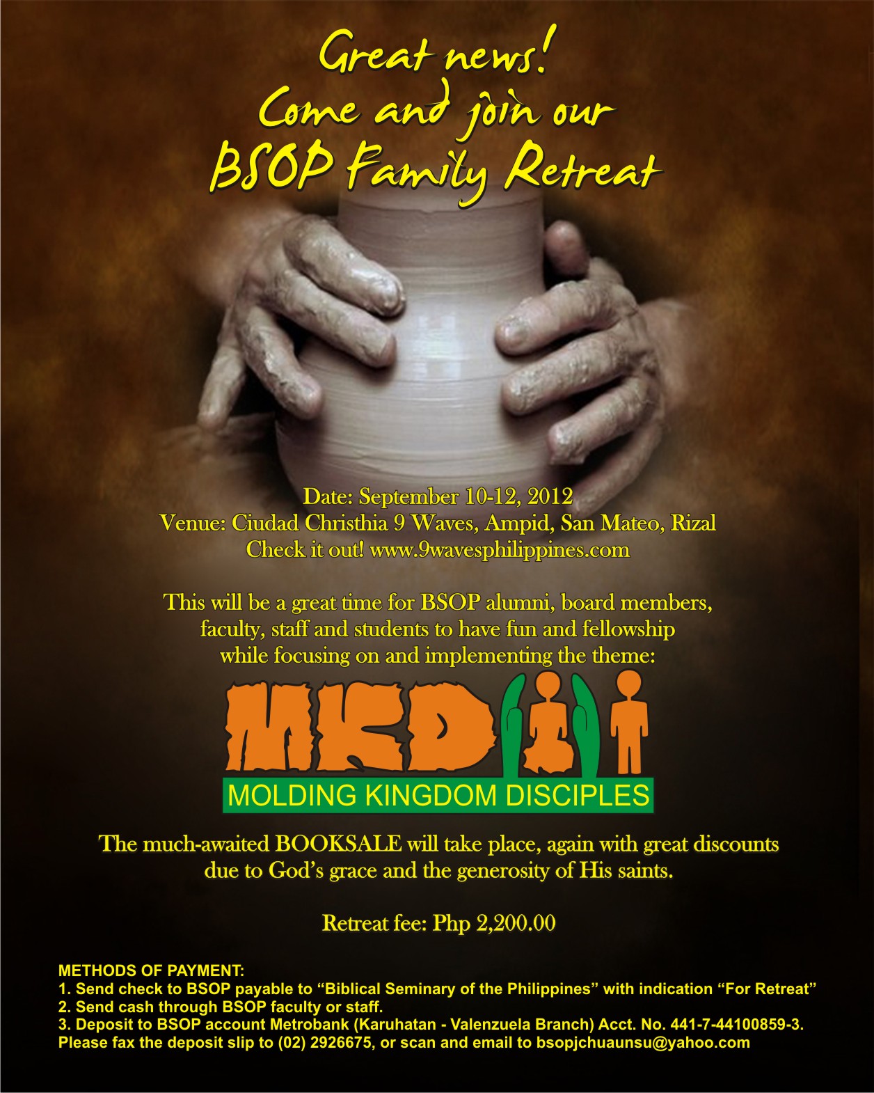 BSOP Family Retreat 2012